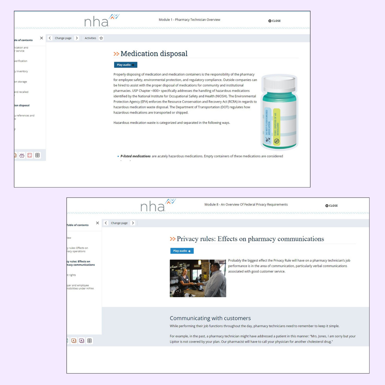 약사보조 자격증 과정 (NHA CPhT)